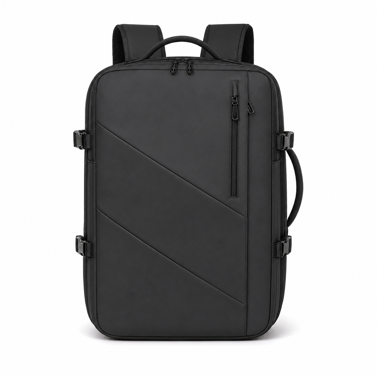 Rolling Joy OEM vacuum compression travel backpack model 2518 black expandable 45 30 22 8 expandable