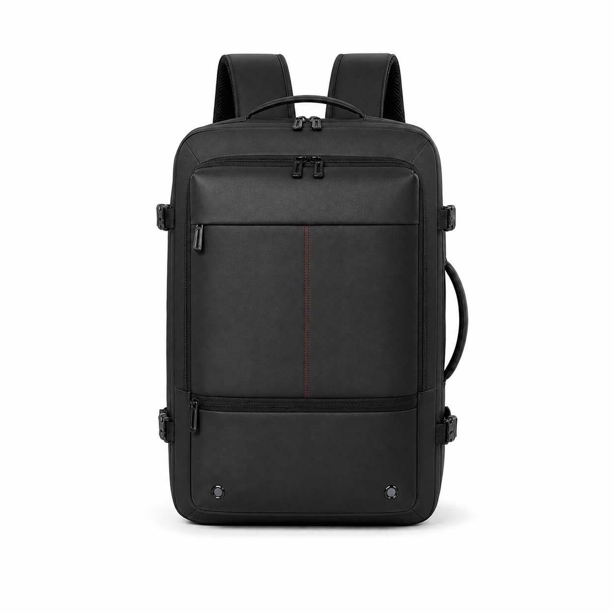 Rolling Joy OEM #4700 expandable business travel backpack black 45 x 32 x 20 6cm