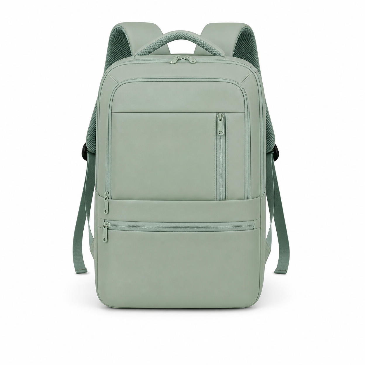 Rolling Joy OEM #4700 quilted backpack sage green 40 x 30 x 20cm