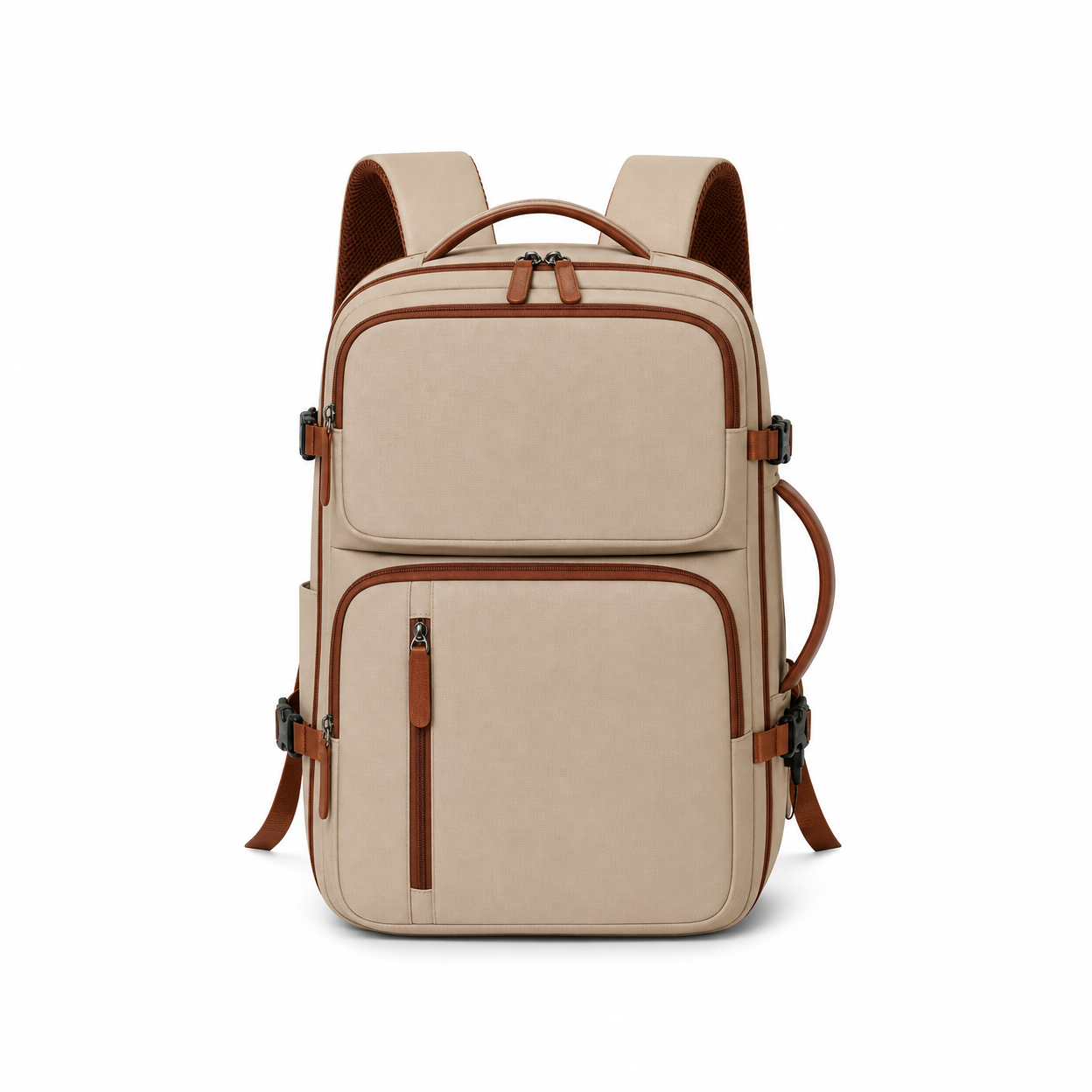 Rolling Joy OEM #51000 lightweight travel backpack tan 45 x 31 x 17 5cm