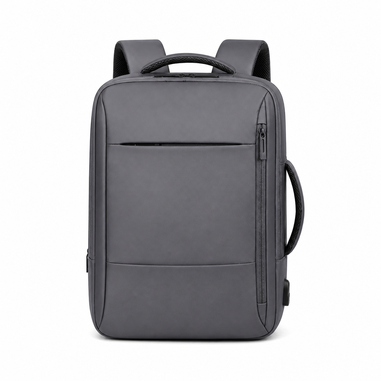 Rolling Joy OEM #5200 water resistant backpack grey 30 x 42 x 13cm Water-resistant coated fabric