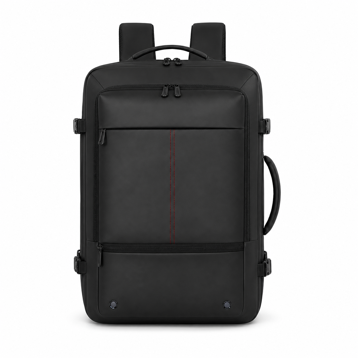 Rolling Joy OEM #5800-3 expandable business travel backpack black 45 x 32 x 20 6cm Water-resistant coated fabric