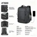 Rolling Joy OEM N7800 multi-function travel backpack USB 45 x 32 x 20cm Water-resistant oxford view 2